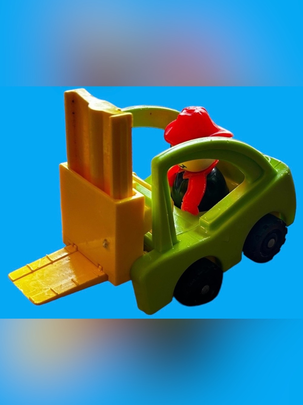 Vintage Fisher Price Little People Forklift